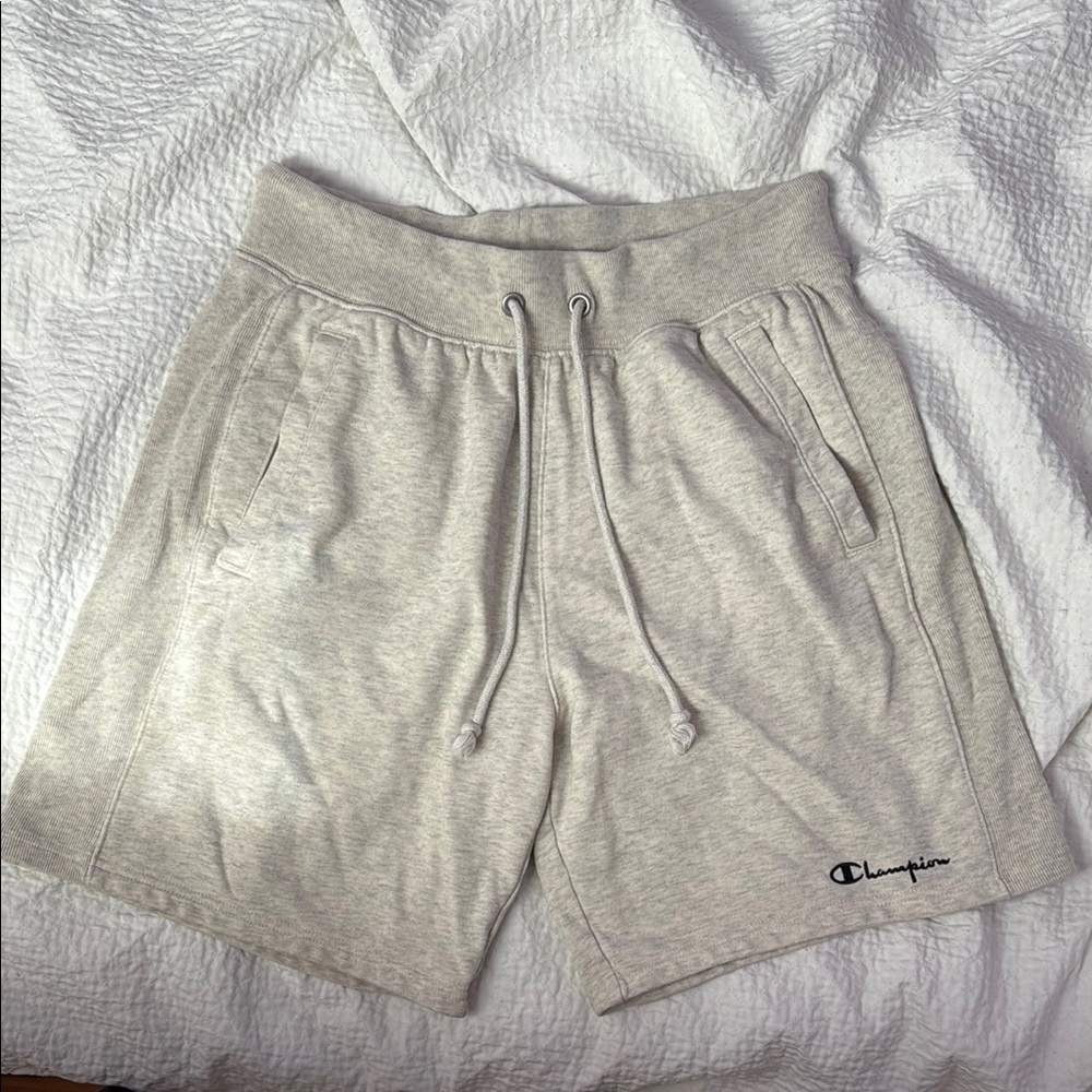Champion Light Gray Reverse Weave Casual Shorts